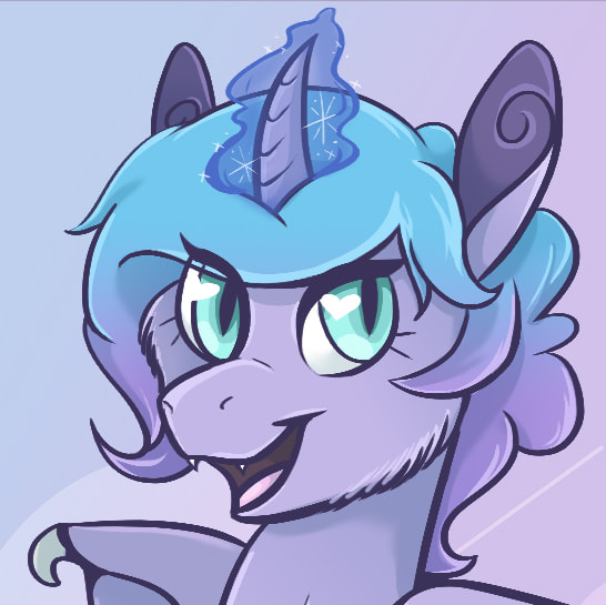 Isabell the draconic alicorn.